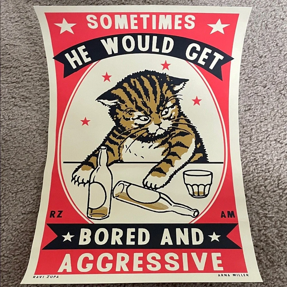Drunk Cats (The Strike Your Fancy Series) Ravi Zupa & Arna Miller (Set of 6) - Picture 6 of 13